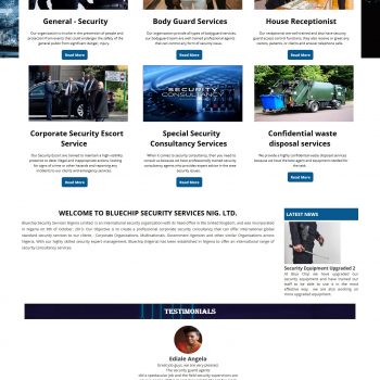 Bluechip Website